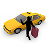 Sightseeing spots | Taxi | Passengers-Sightseeing trips | Free illustrations