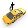 Travelers | Taxi-Sightseeing Travel | Free Illustrations