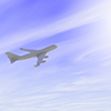 Passenger plane ｜ Sun-Sightseeing trip ｜ Free illustration material